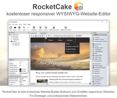 screenshot RocketCake